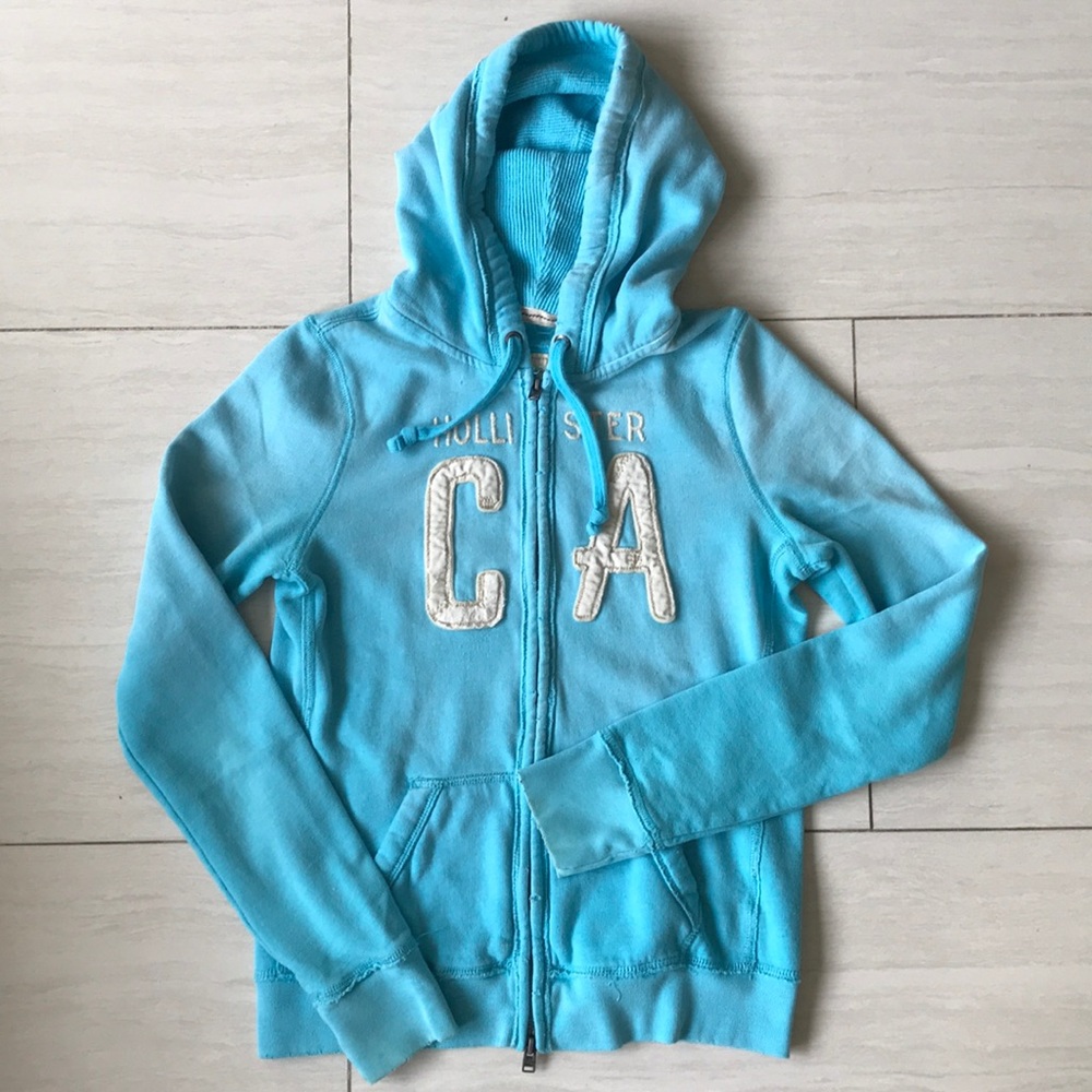 Hollister zip hoodie